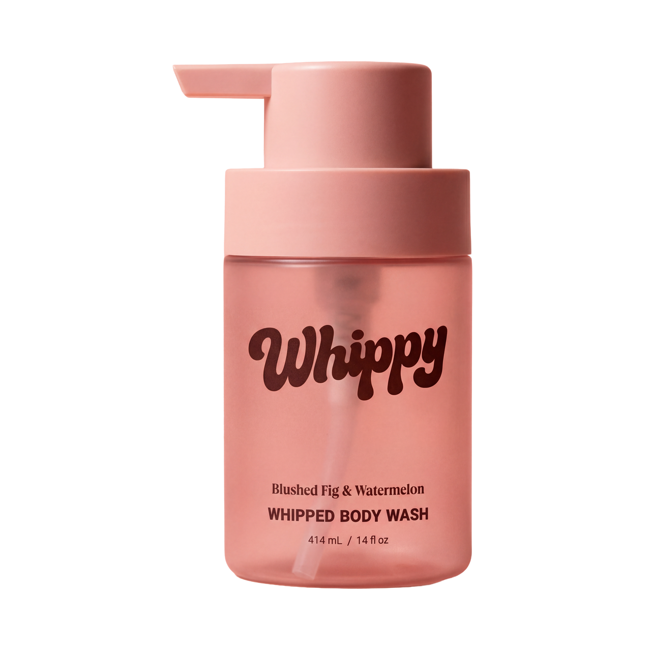 Whippy Blushed Fig & Watermelon Whipped Body Wash, 14 fl oz pump bottle