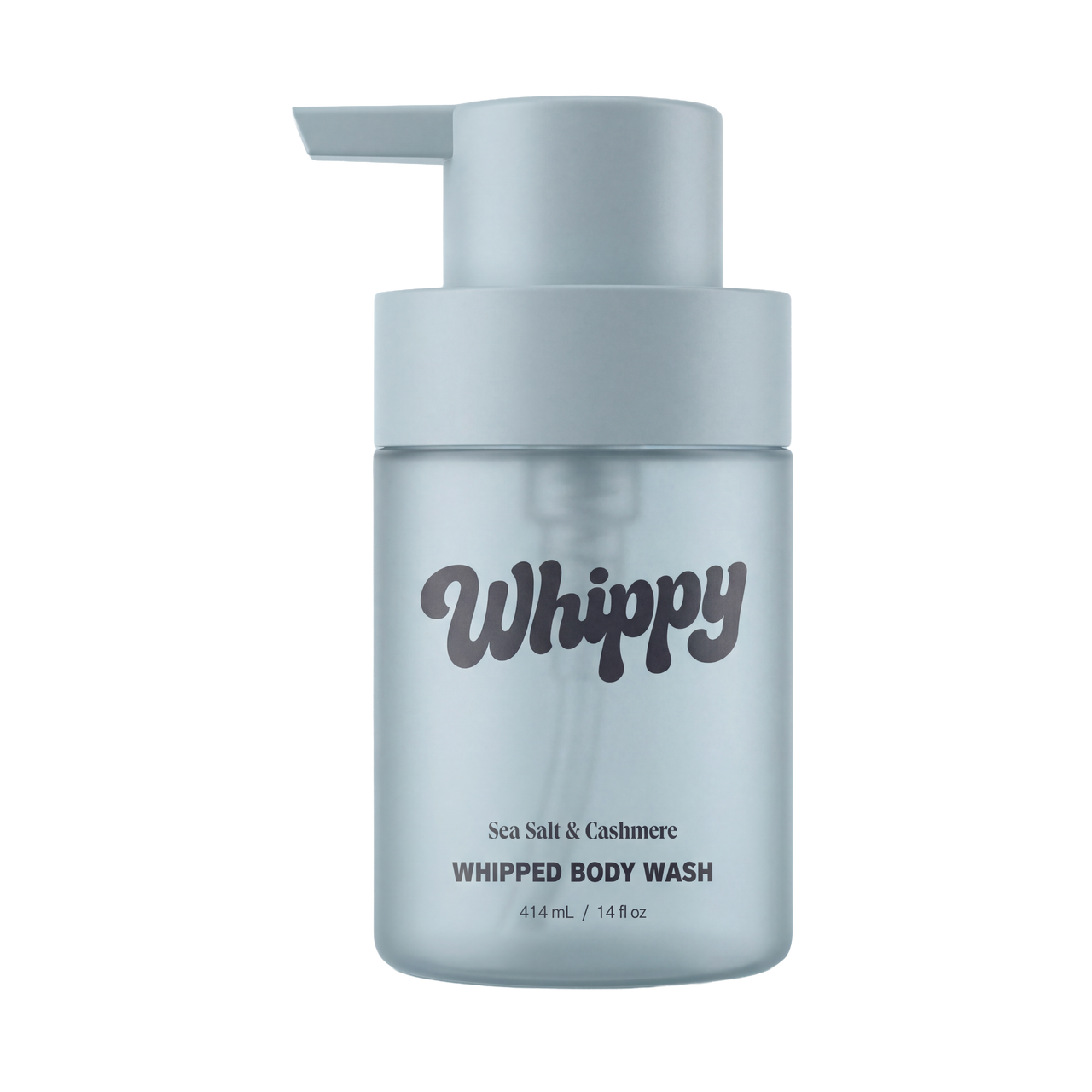 Whippy Sea Salt & Cashmere Whipped Body Wash, 14 fl oz pump bottle