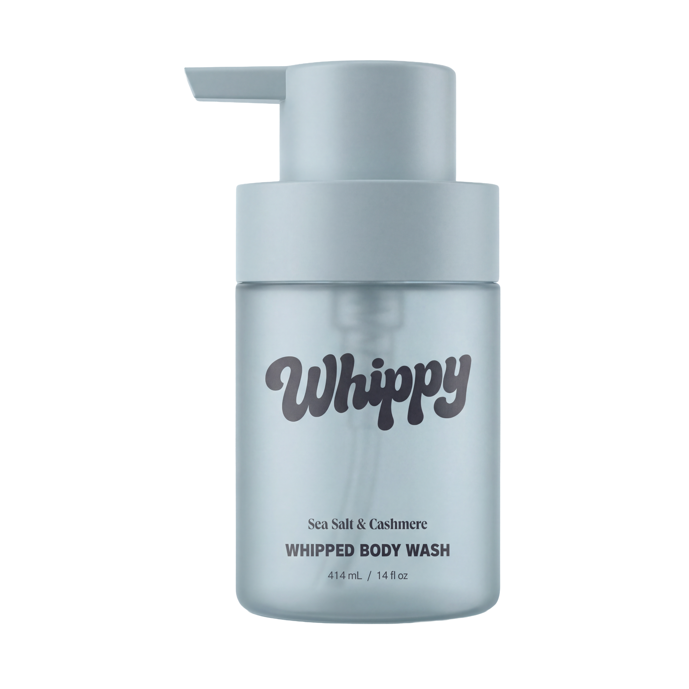 Whippy Sea Salt & Cashmere Whipped Body Wash, 14 fl oz pump bottle