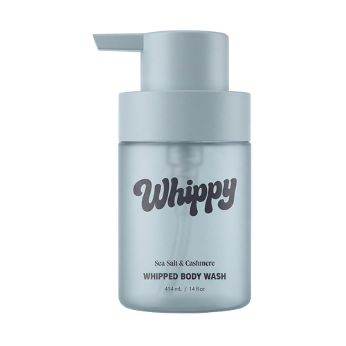 Whippy Sea Salt & Cashmere Whipped Body Wash, 14 fl oz pump bottle